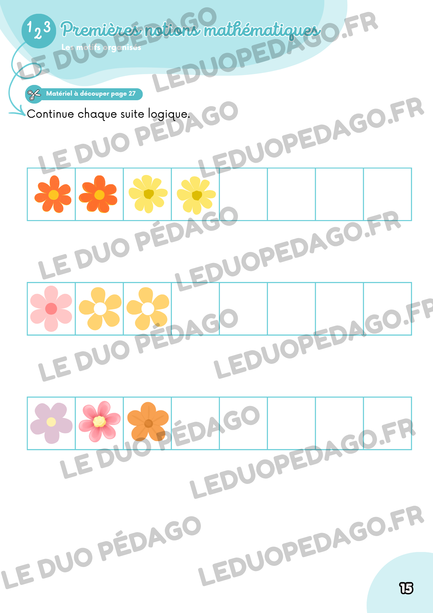 Mon cahier d'activités – Spécial Printemps | Moyenne Section (MS) – Image 17