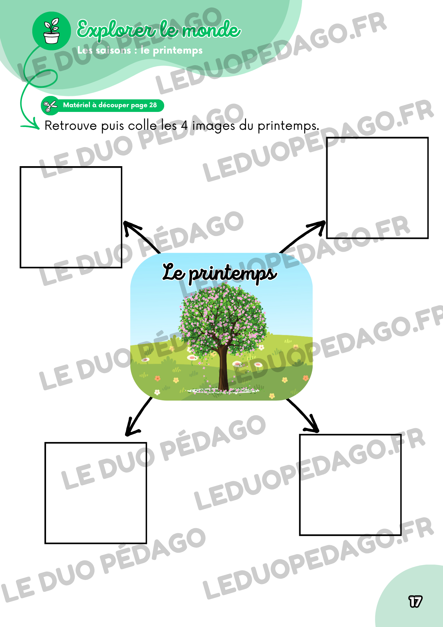 Mon cahier d'activités – Spécial Printemps | Moyenne Section (MS) – Image 19