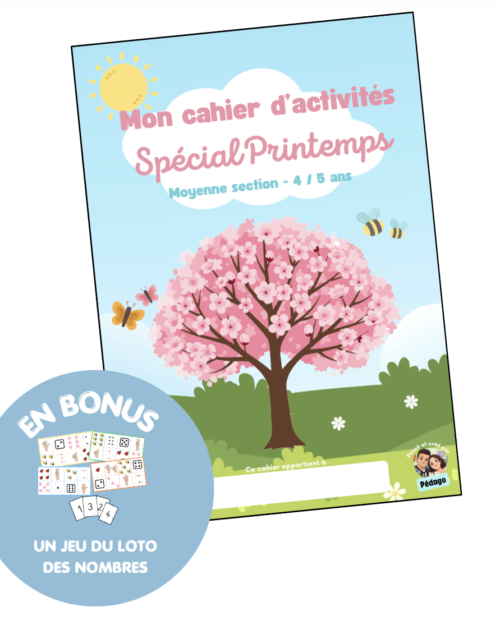 Mon cahier d'activités – Spécial Printemps | Moyenne Section (MS)