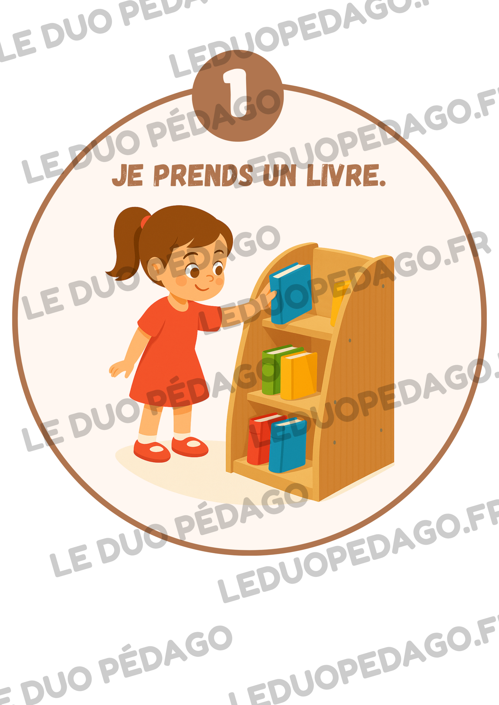 Kit affichages coin bibliothèque maternelle | Coin lecture | PS, MS, GS – Image 14