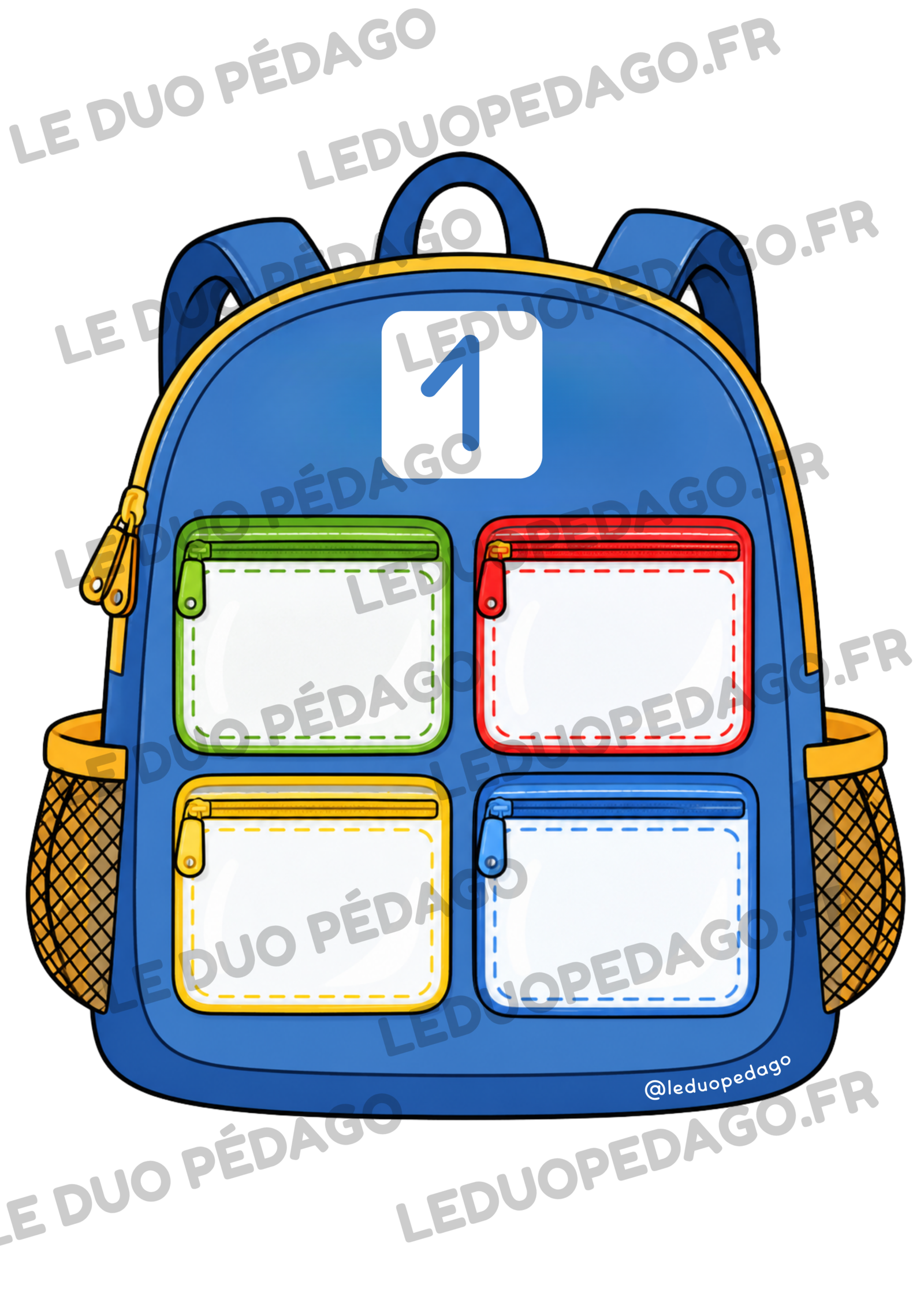 Les cartables des nombres – Atelier autonome PS, MS et GS – Image 4