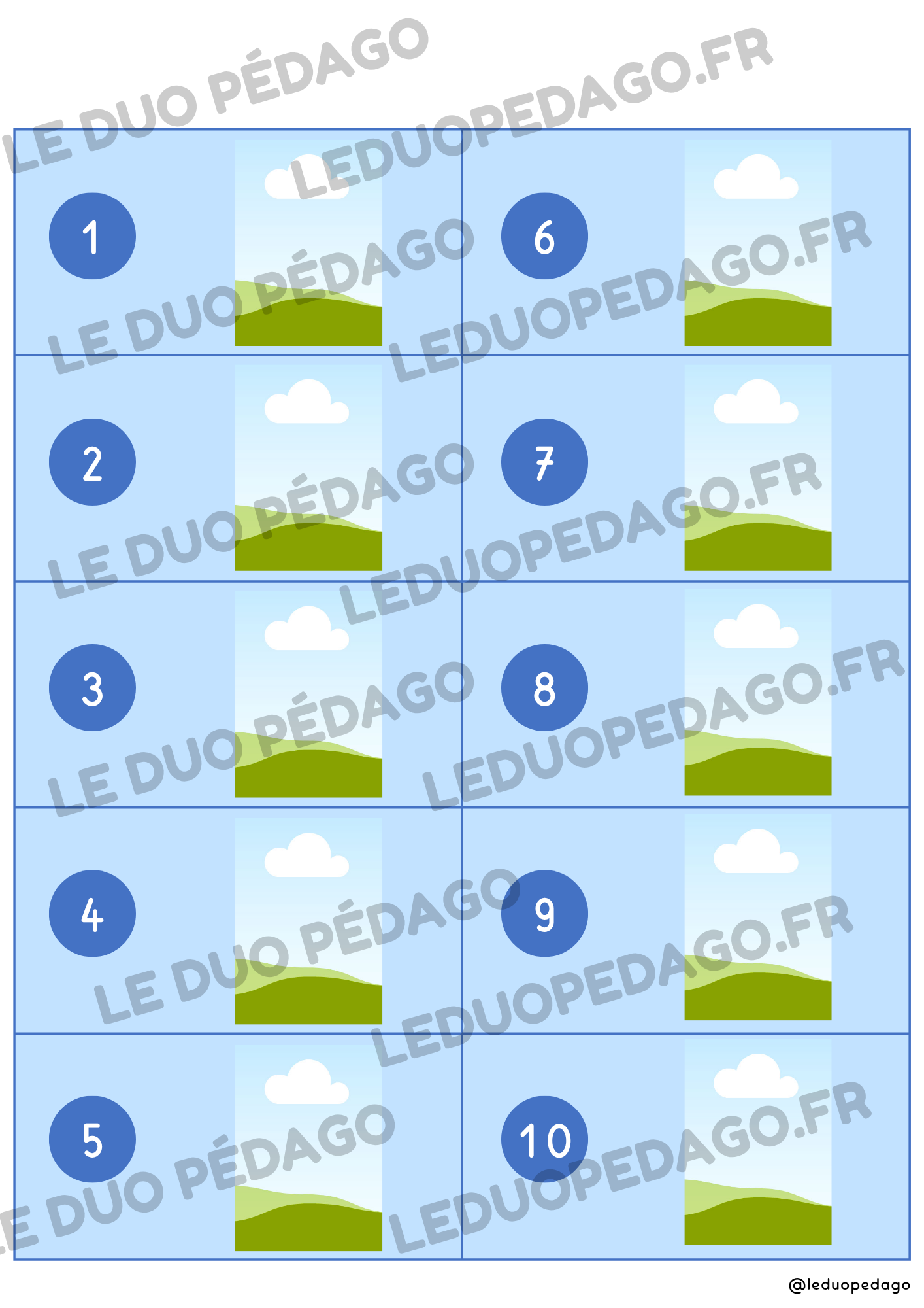 Mon livret d'activités autonomes – Modèle Canva modifiable - PS MS GS – Image 10