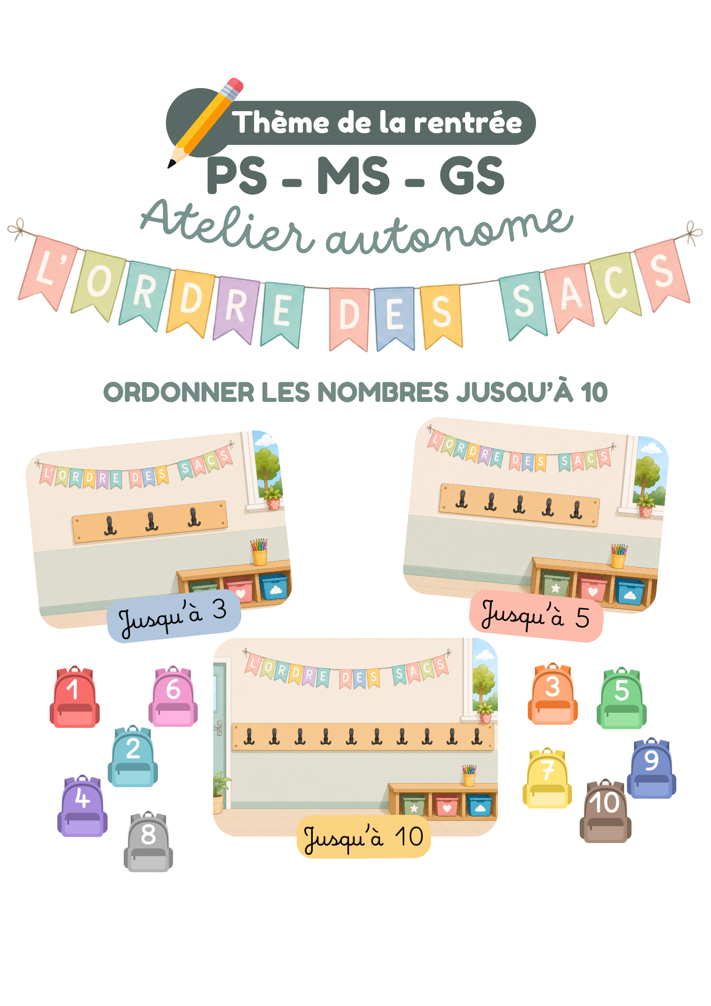 L'ordre des sacs