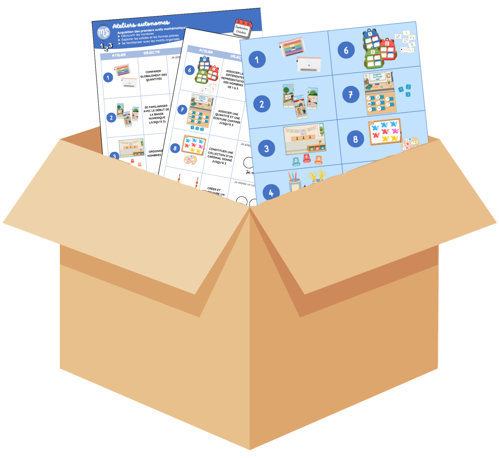 Packs ateliers autonomes