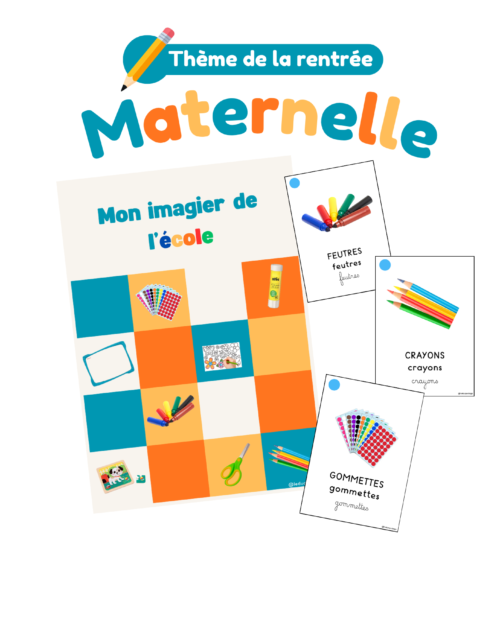 Mon imagier de l’école – Maternelle