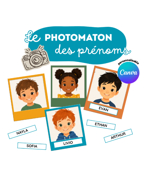 📸 Le photomaton des prénoms
