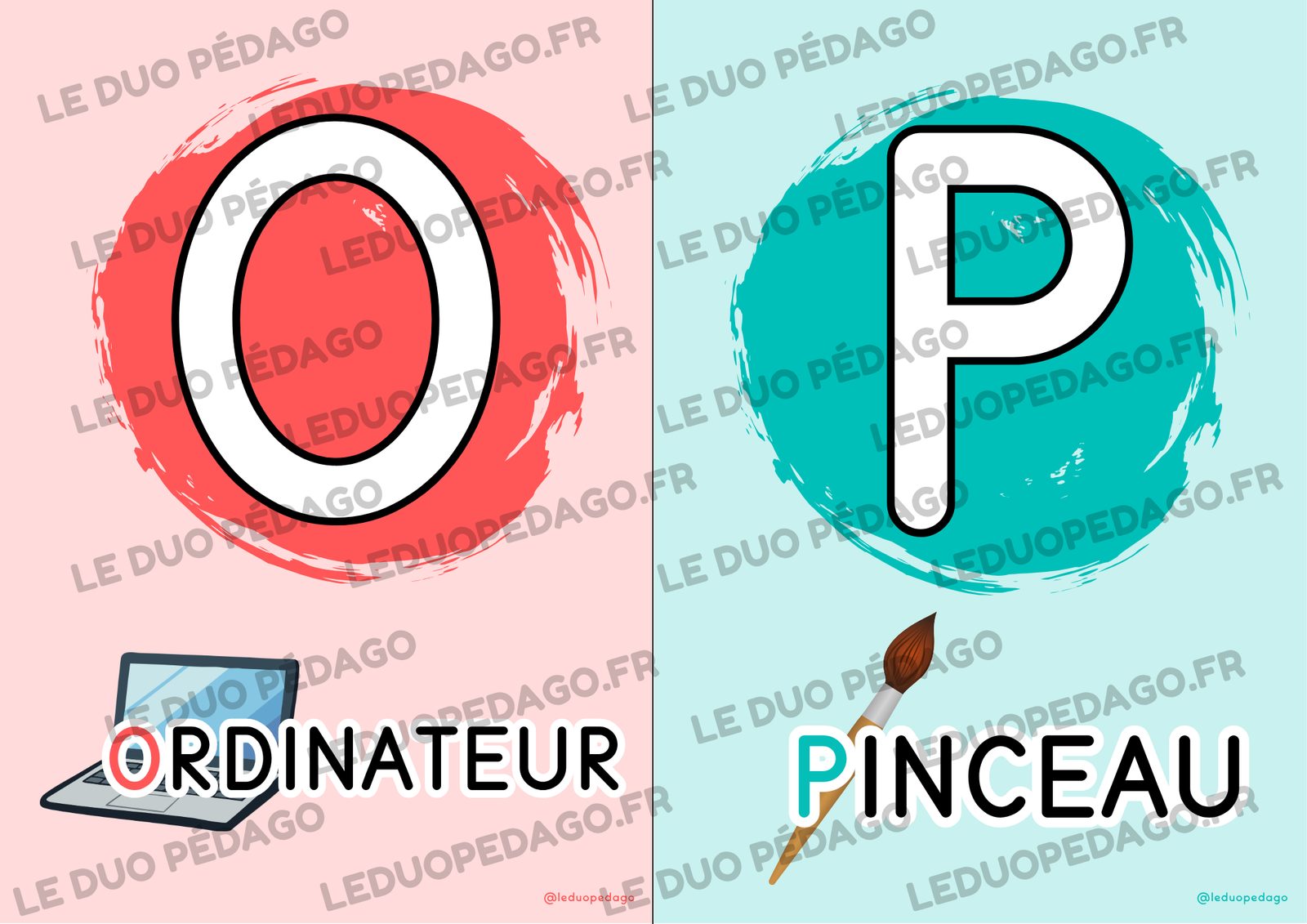 Mon abécédaire de la rentrée – Maternelle – Image 10