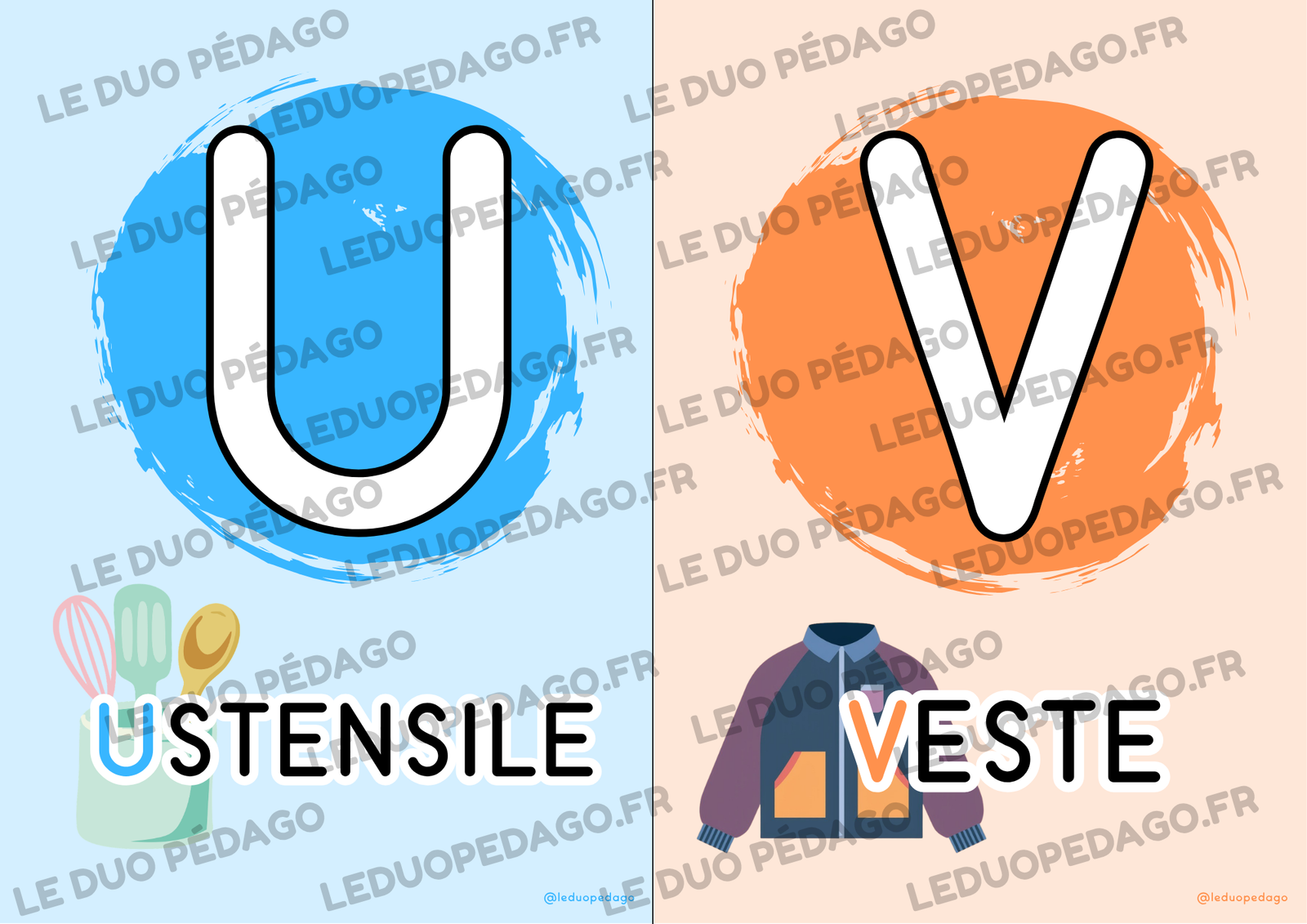 Mon abécédaire de la rentrée – Maternelle – Image 13