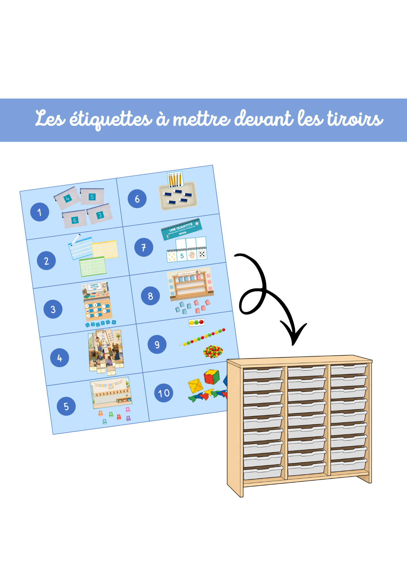 GS • Période 1 | Pack complet – Ateliers autonomes Maths – Image 3