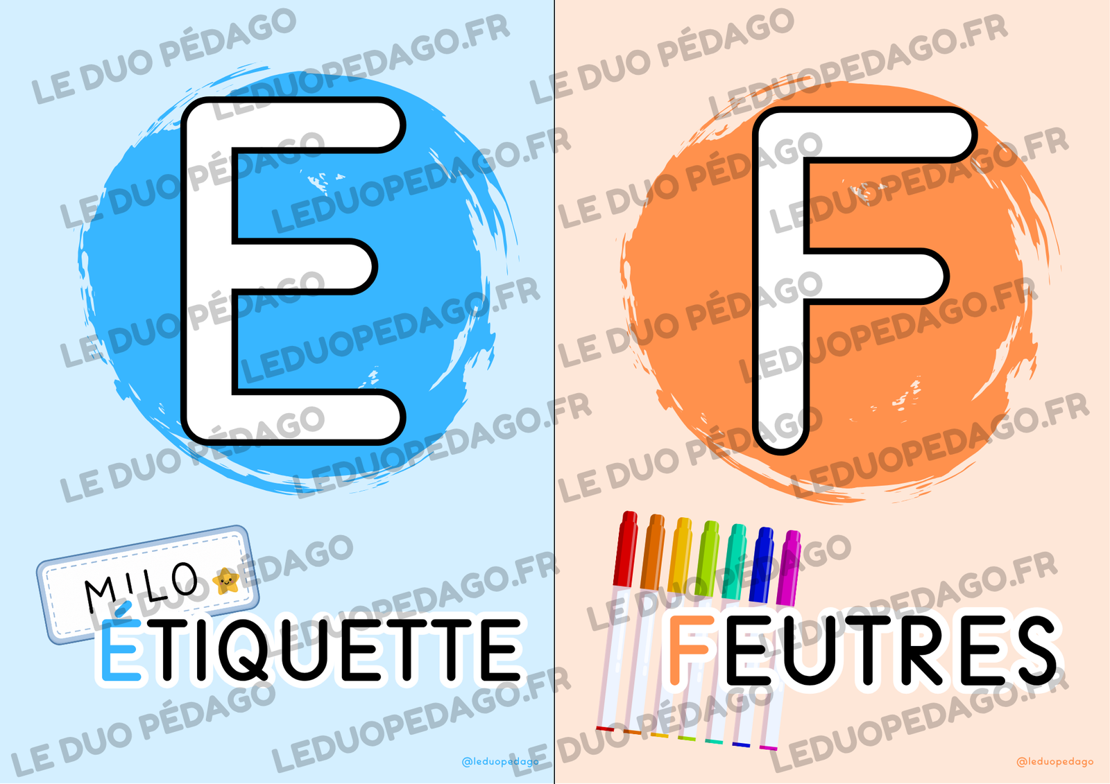 Mon abécédaire de la rentrée – Maternelle – Image 5