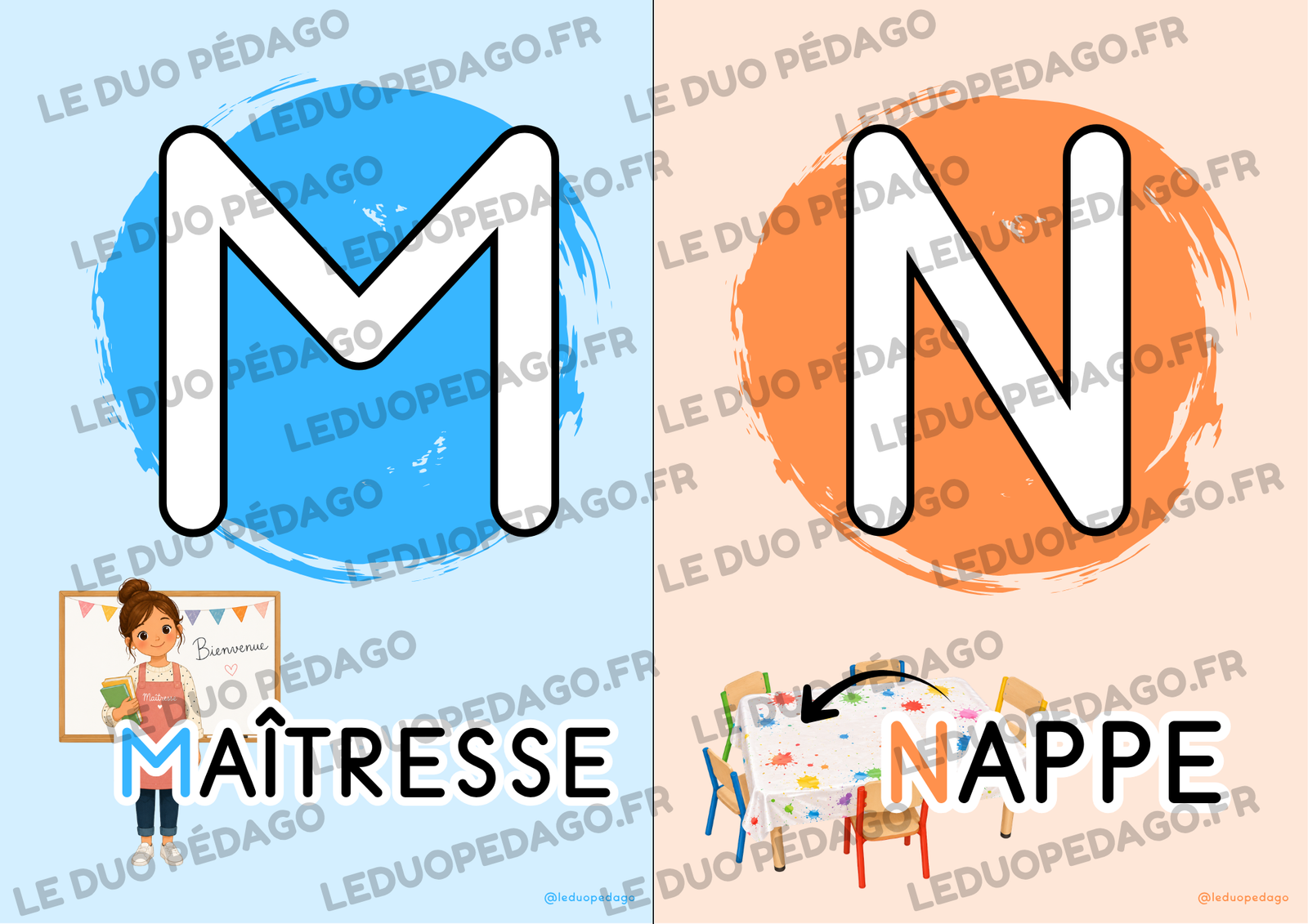 Mon abécédaire de la rentrée – Maternelle – Image 9