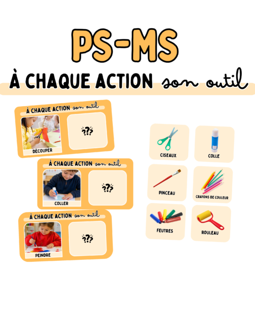 À chaque action, son outil – PS-MS