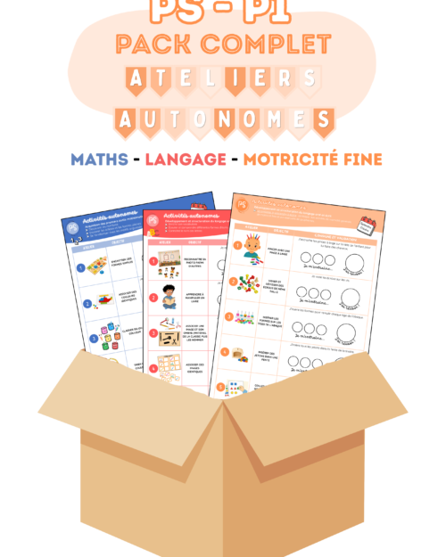 PS • Période 1 | Pack complet – Ateliers autonomes